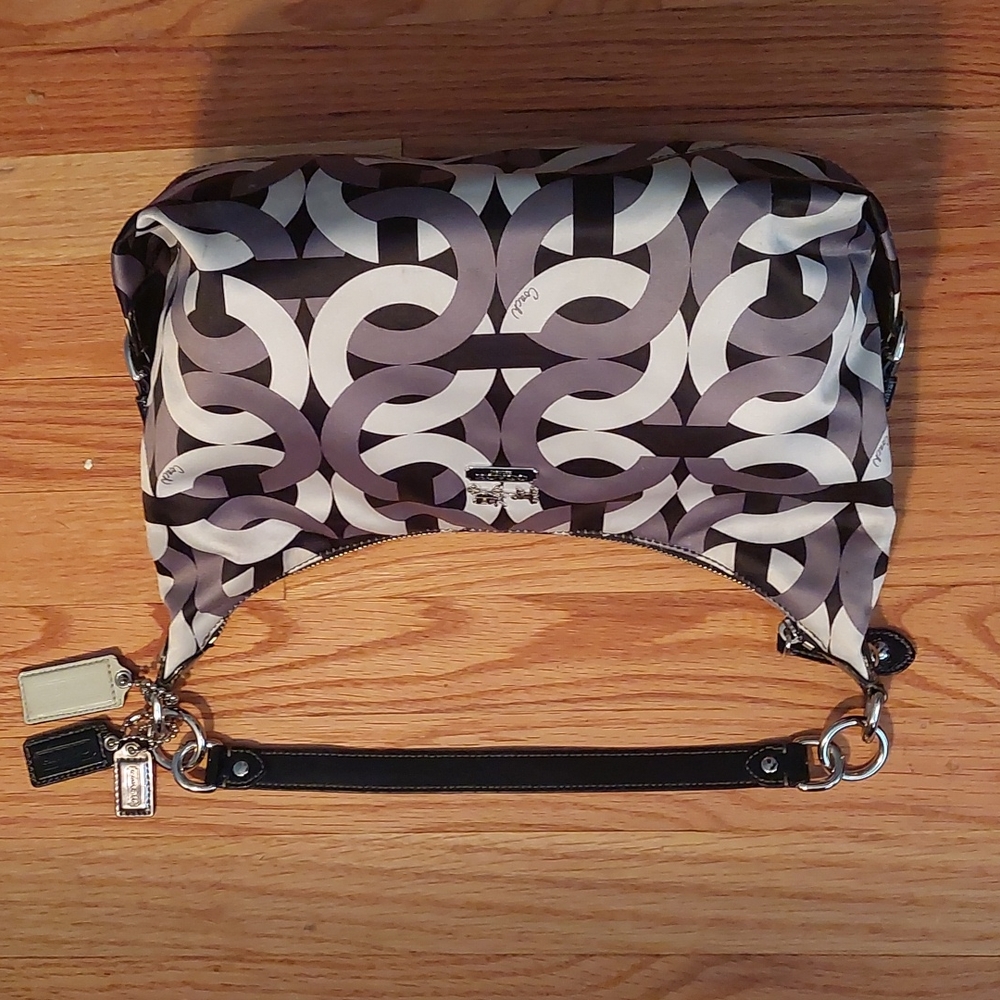 Coach Madison Op Art Hailey Hobo #14291